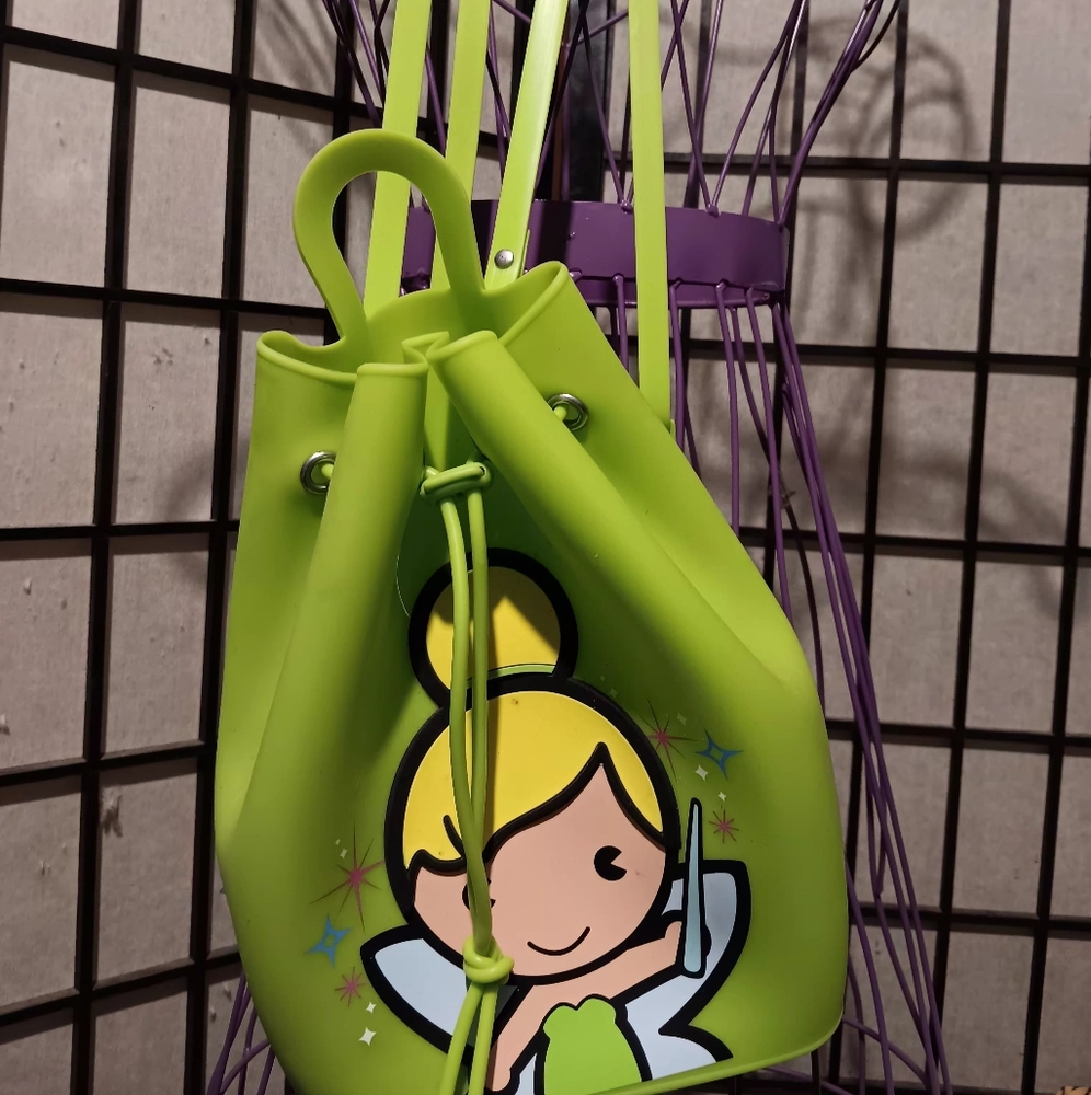 Green Tinkerbell Drawstring Bag - Picture 2 of 7